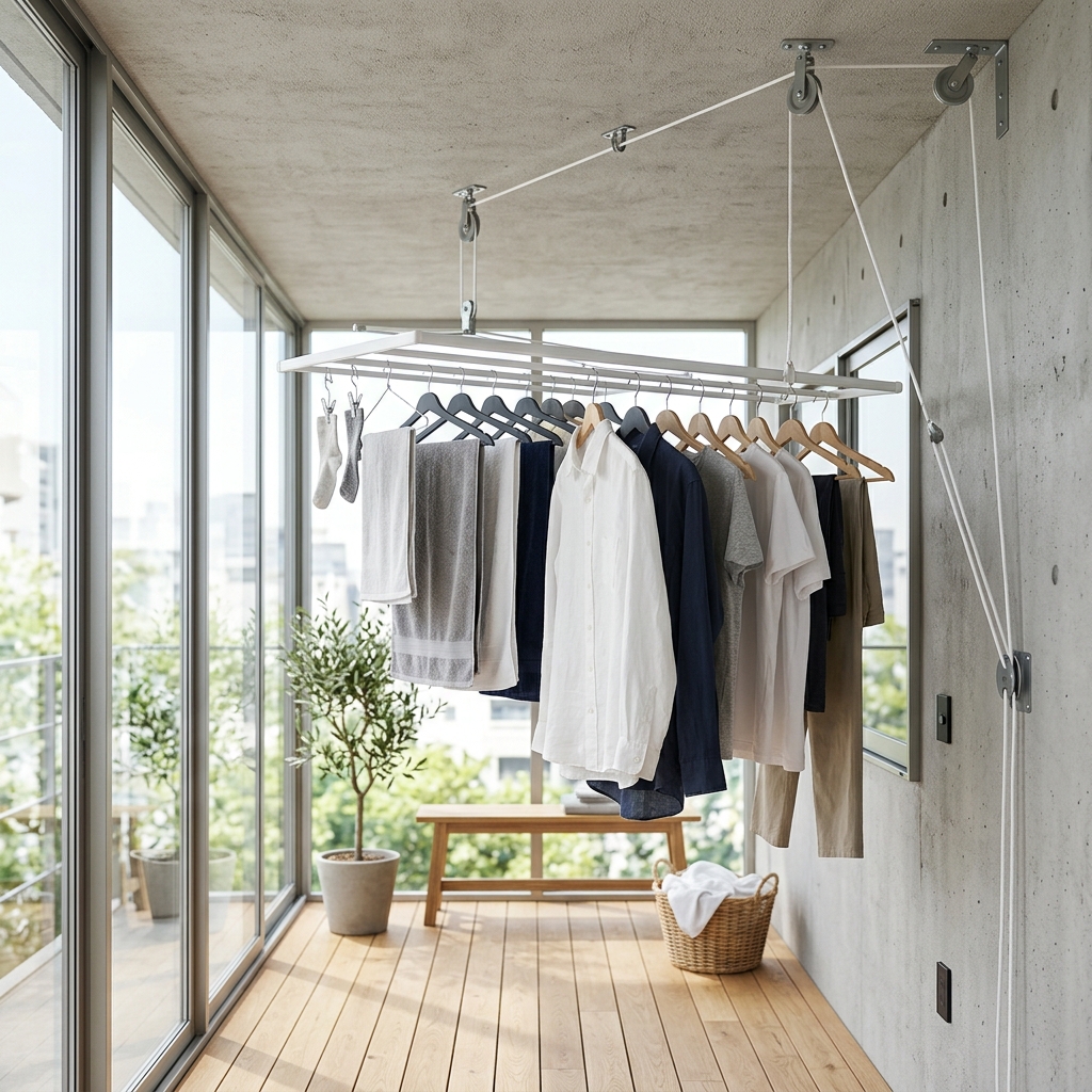 Cloth Drying Hanger installation in Chennai